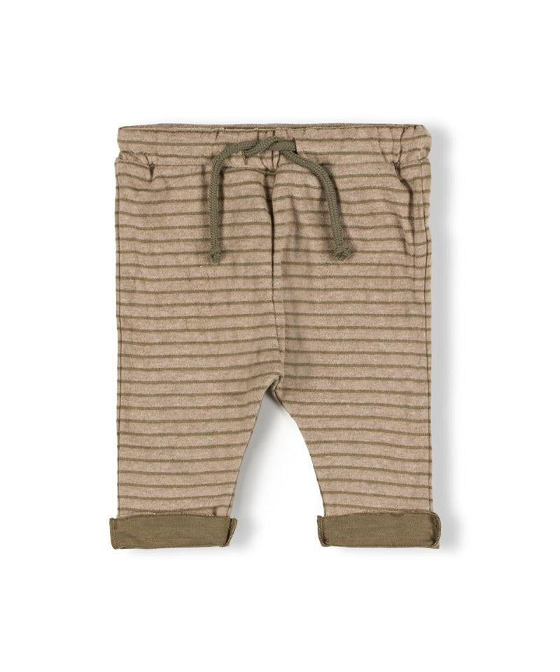 Nixnut Lock Pants Kakhi Stripe