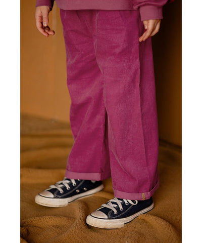 Nixnut Wide Pant Rib Berry