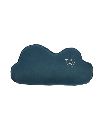 Nobodinoz Cloud Cushion Deep Blue