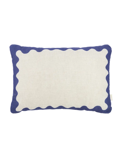 Nobodinoz Rectangular Cushion L Blue