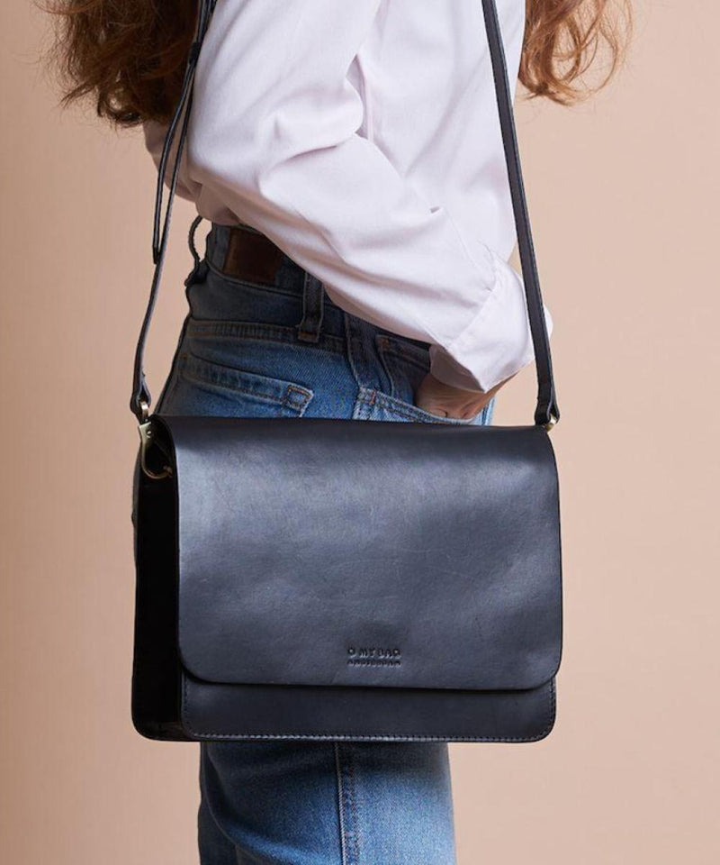 O My Bag Audrey Black Classic Leather