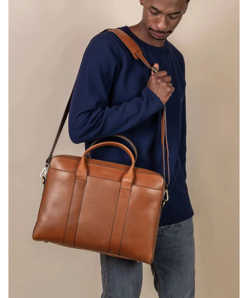 O My Bag Harvey Cognac Classic Leather