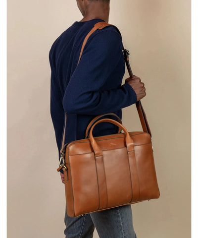 O My Bag Harvey Cognac Classic Leather