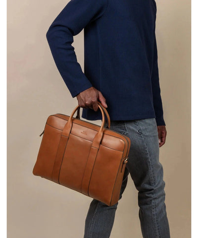 O My Bag Harvey Cognac Classic Leather