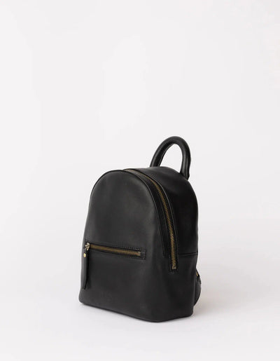 O My Bag Ivy Mini Backpack black Soft Grain Leather