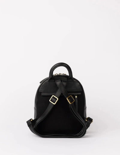 O My Bag Ivy Mini Backpack black Soft Grain Leather