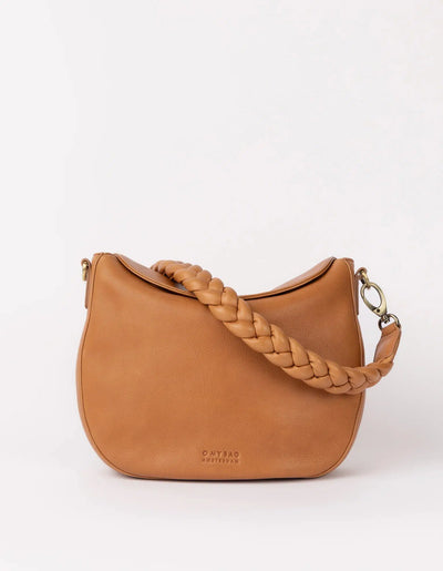 O My Bag Lana Cognac Soft Grain Leather