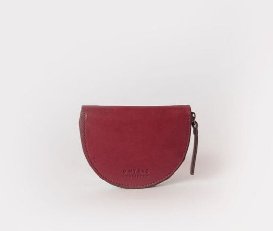 O My Bag Laura Coin Purse Ruby Classic Leather