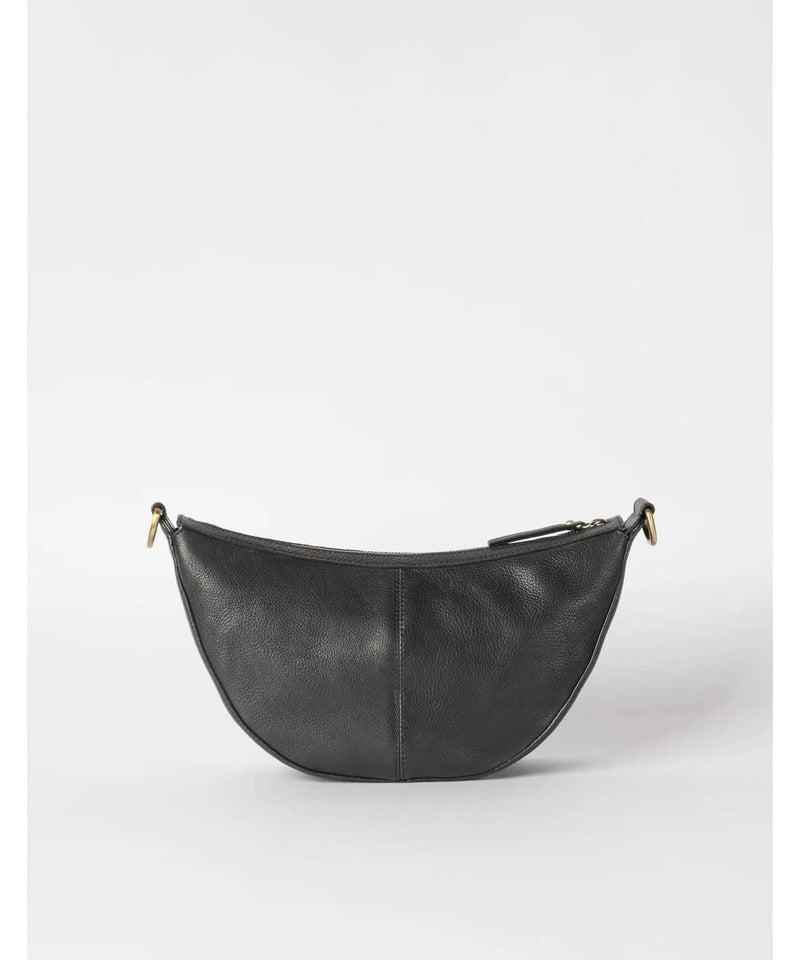 O My Bag Leo Black Soft Grain Leather