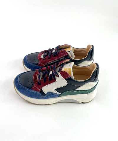 Ocra-Lab Adult Sneaker D370 Multicolor Denim Navy