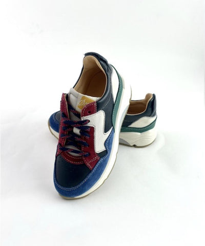 Ocra-Lab Adult Sneaker D370 Multicolor Denim Navy