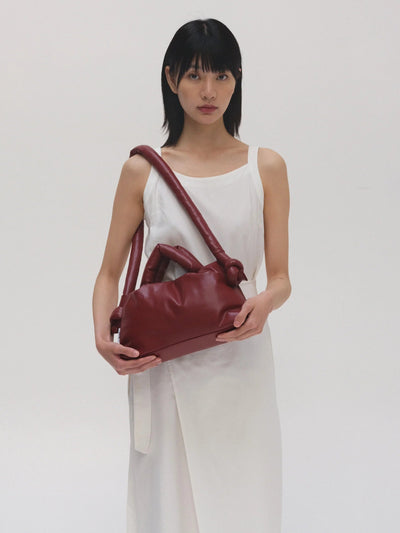 Ölend Mini Ona Vegan Leather Bag Cherry Red