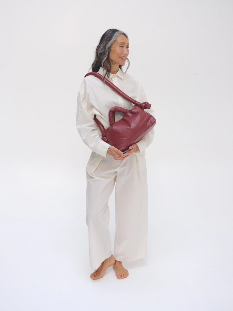 Ölend Mini Ona Vegan Leather Bag Cherry Red