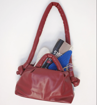 Ölend Mini Ona Vegan Leather Bag Cherry Red