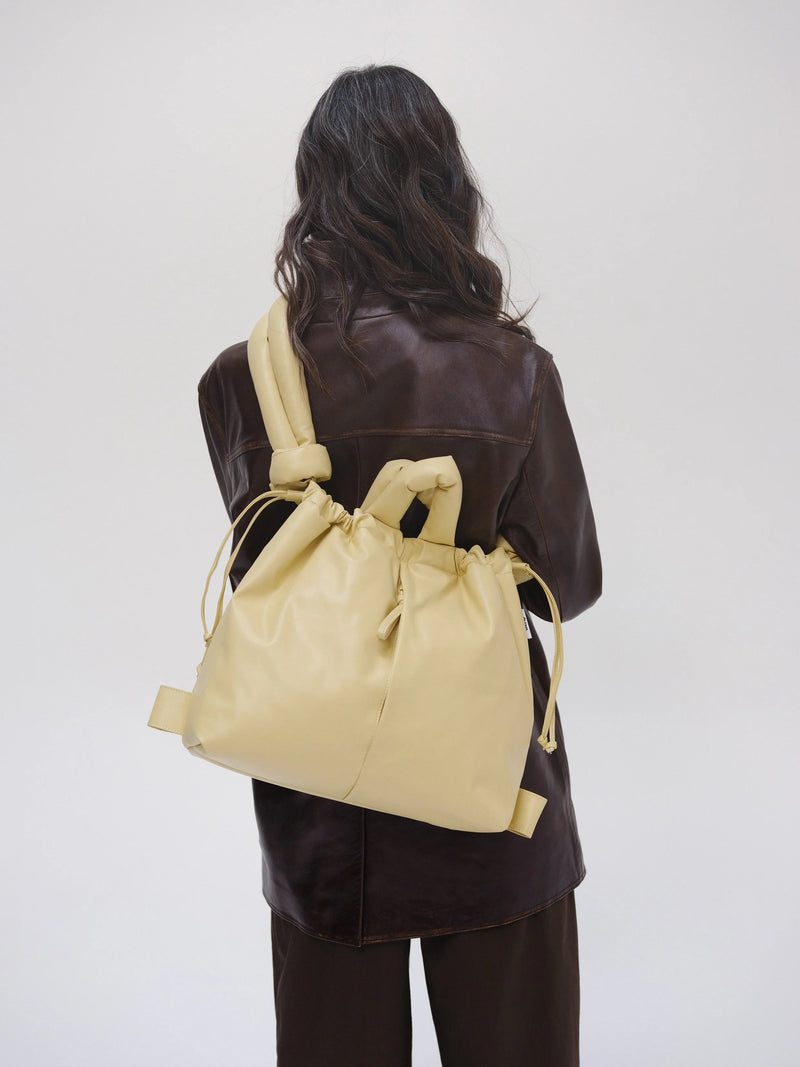 Ölend Ona Vegan Leather Bag Butter Yellow