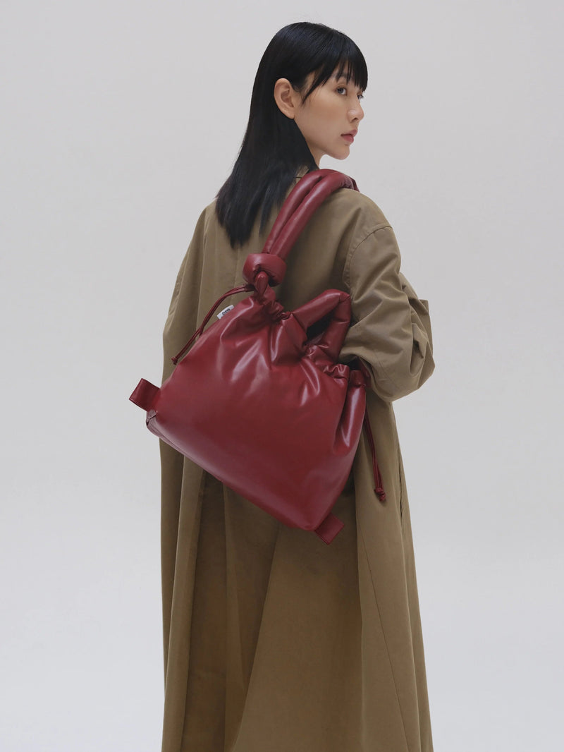 Ölend Ona Vegan Leather Bag Cherry Red