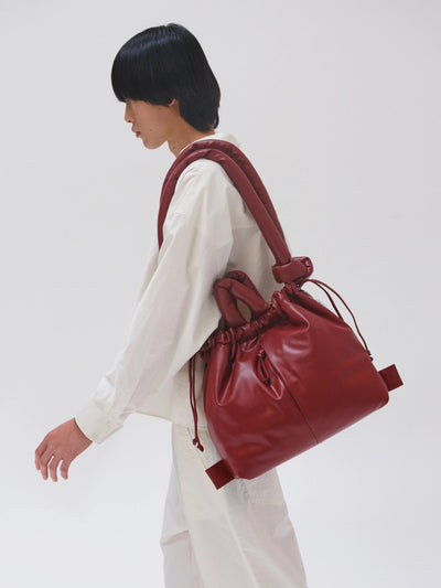 Ölend Ona Vegan Leather Bag Cherry Red