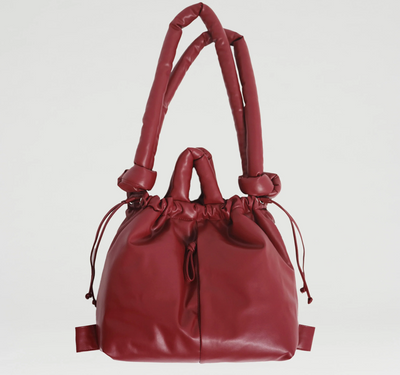 Ölend Ona Vegan Leather Bag Cherry Red