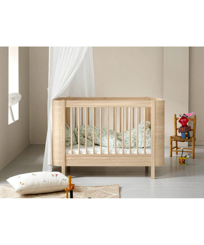 Oliver Furniture Wood Mini+ Cot bed excl. junior kit, oak