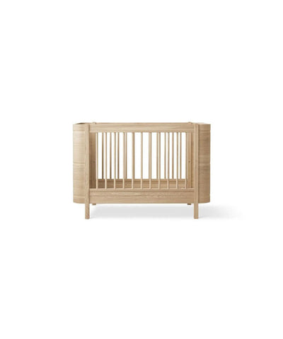 Oliver Furniture Wood Mini+ Cot bed incl. junior kit, oak