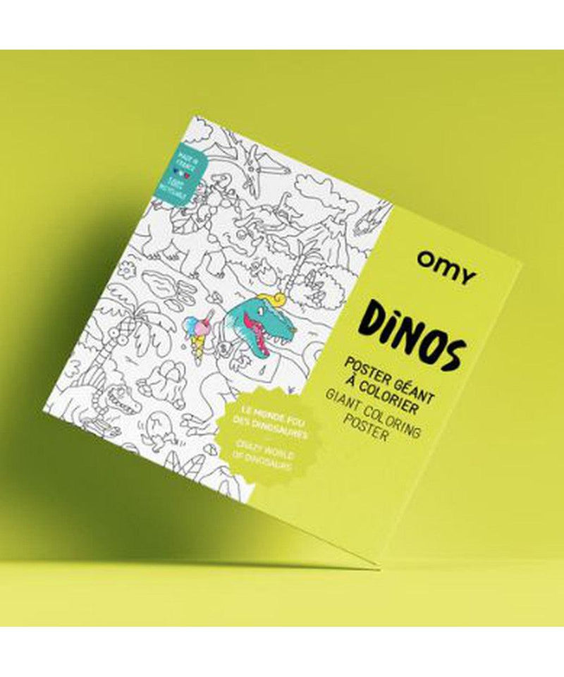 OMY Kleurposter Dinos