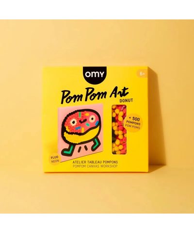 OMY Pom Pom Art Donut