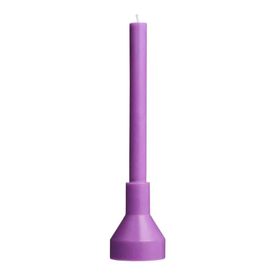 Original Home Candle & Holder Purper