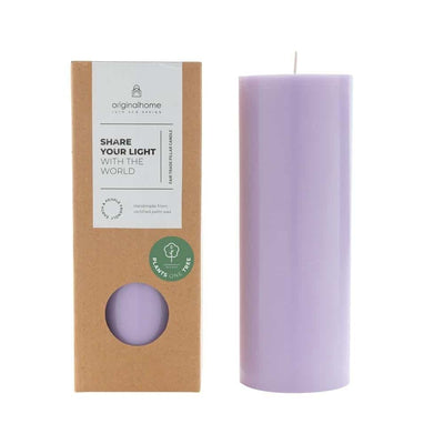 Original Home Pillar Candle Lavender