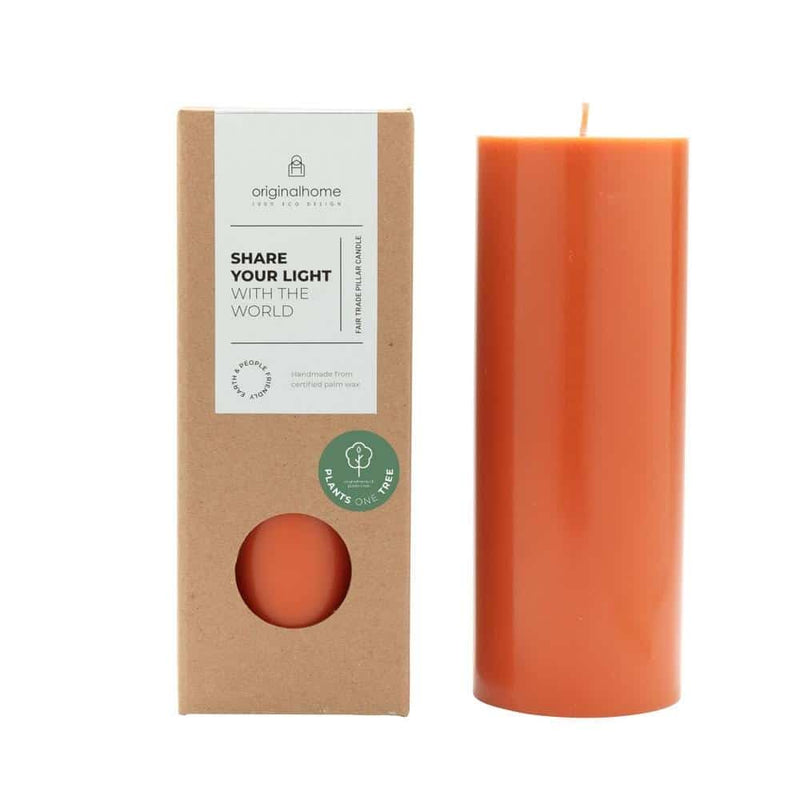 Original Home Pillar Candle Terra