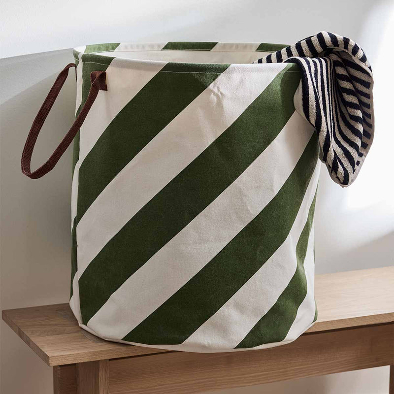 Oyoy Living Sakki Storage Basket Olive