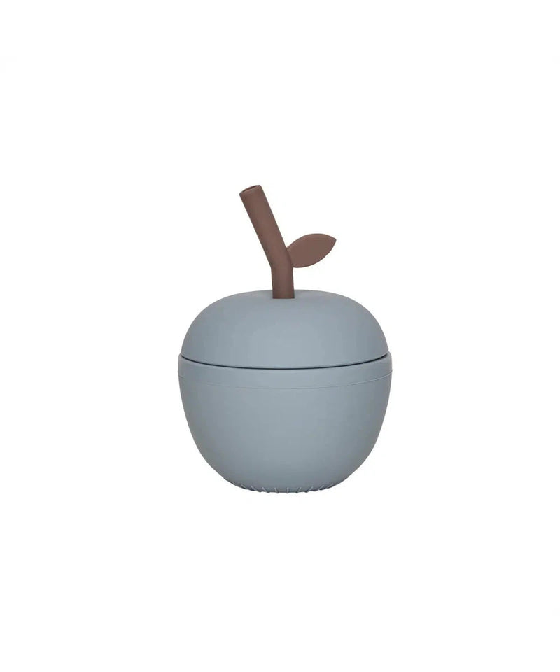 OYOY Mini Apple Cup Dusty Blue