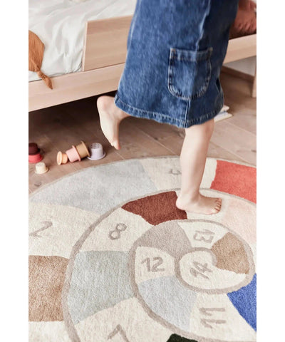 OYOY Nautilus Hopscotch Rug Multi