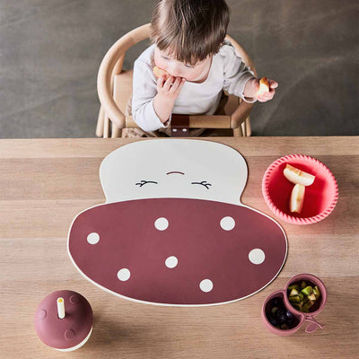 OYOY Placemat Mushroom Red