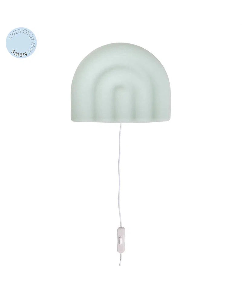 OYOY Rainbow Wall Lamp Pale Mint