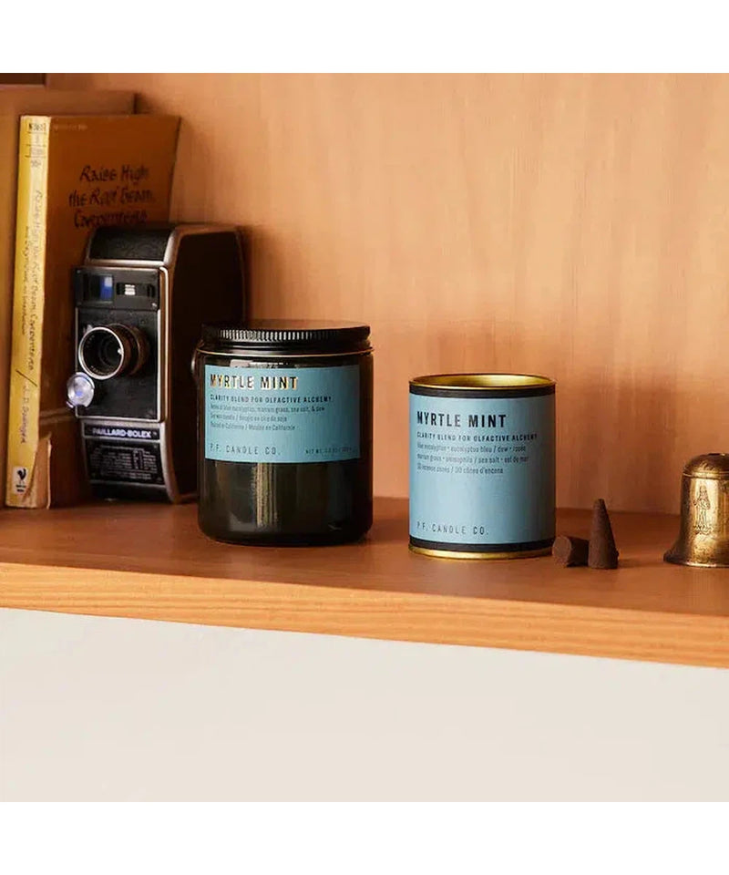 P.F. Candle Co Kaars Soyawax Myrtle Mint