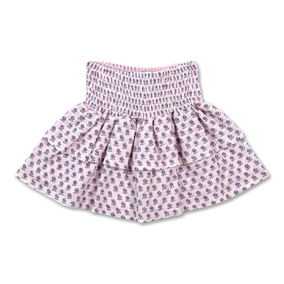 Petit Blush Mini Smock Skirt Rosa