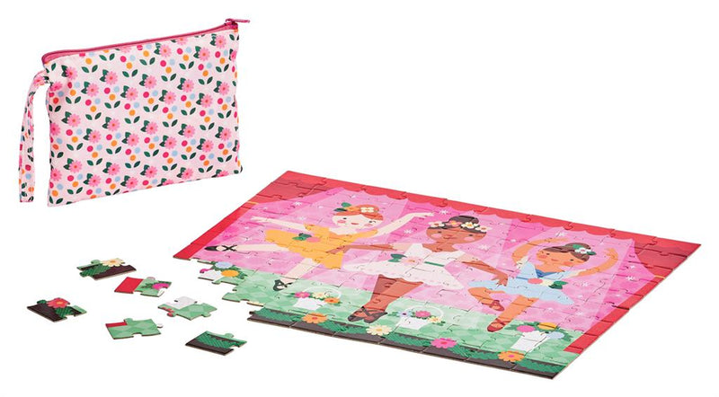 Petit Collage Tweezijdige Puzzel On-The-Go Ballerina