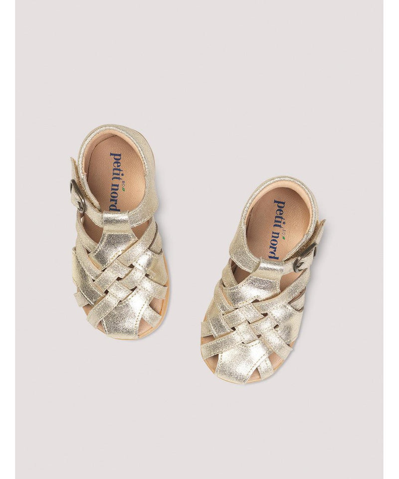 Petit Nord Diamond Starter Sandal Goldie