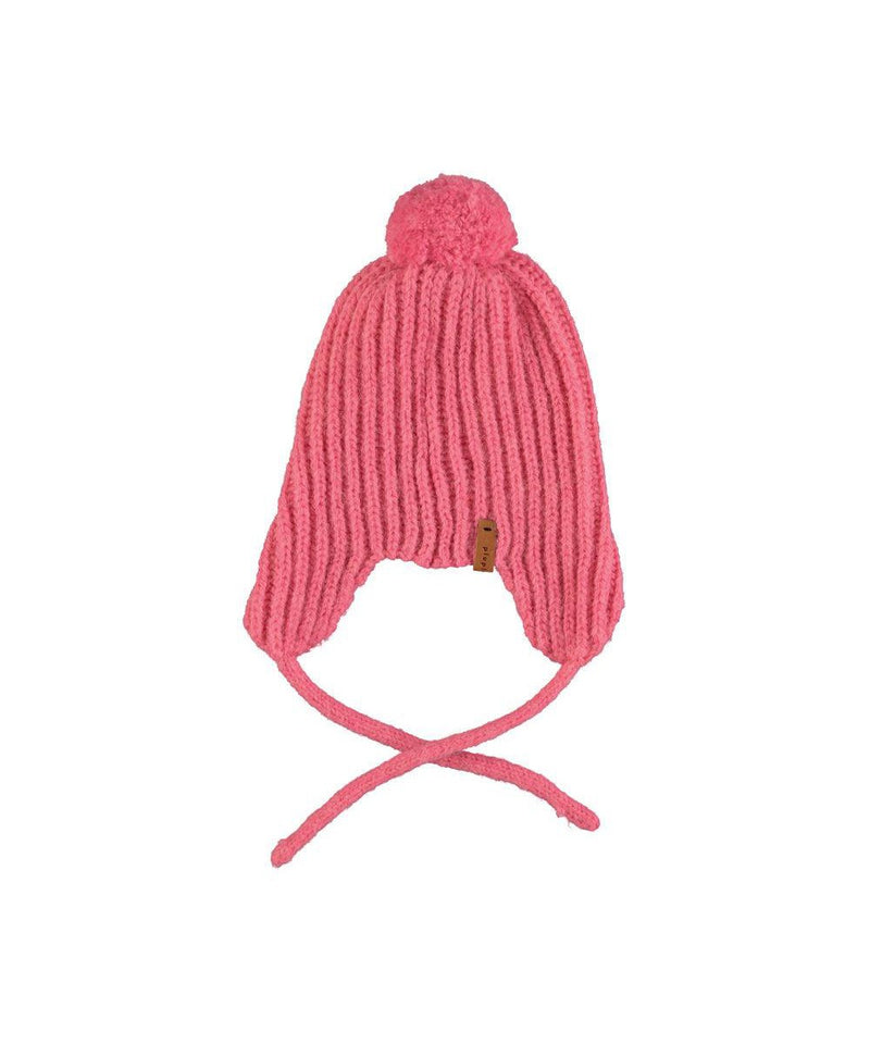 Piupiuchick Baby Knitted Bonnet Pink