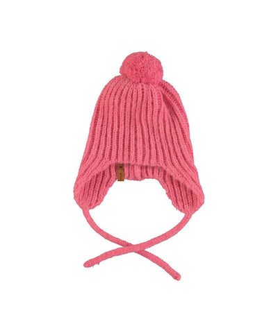 Piupiuchick Baby Knitted Bonnet Pink