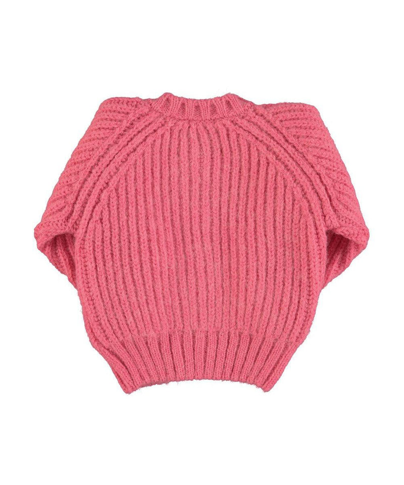 Piupiuchick Baby Knitted Cardigan Pink