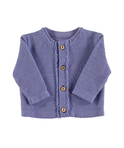 Piupiuchick Baby Newborn Cardigan Purple