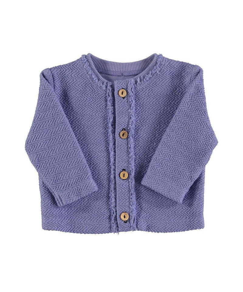 Piupiuchick Baby Newborn Cardigan Purple