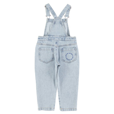 Piupiuchick Dungarees Washed Blue Denim