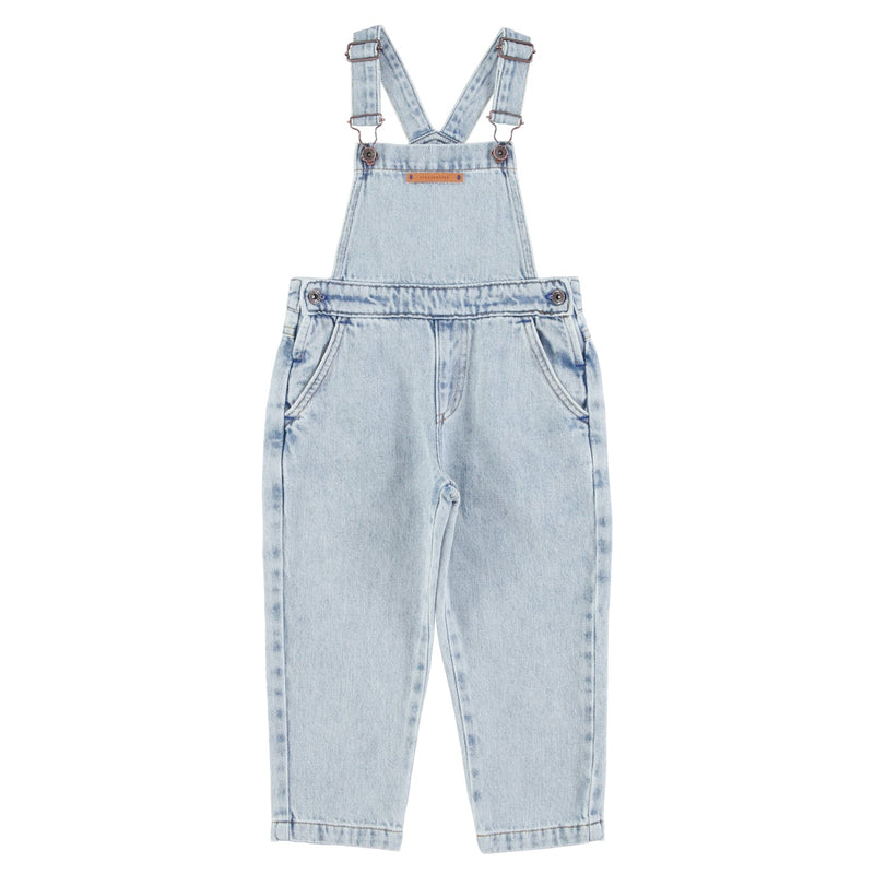 Piupiuchick Dungarees Washed Blue Denim