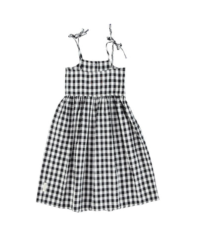 Piupiuchick Long Dress Checkered