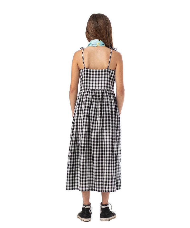 Piupiuchick Long Dress Checkered