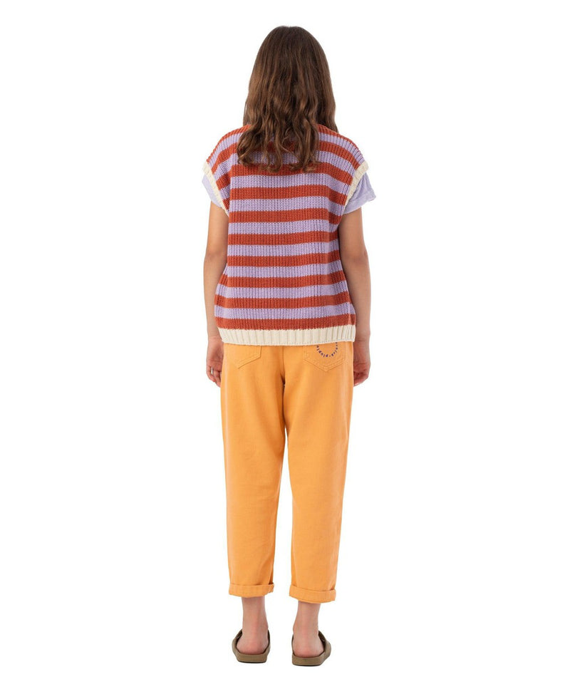 Piupiuchick Mom fit Trousers Peach