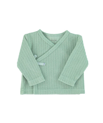 Piupiuchick Newborn Cardigan Green