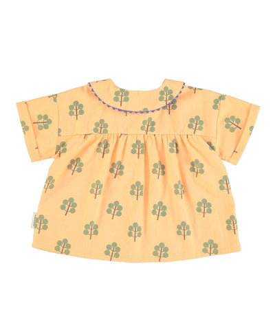 Piupiuchick Peter Pan Collar Shirt Peach